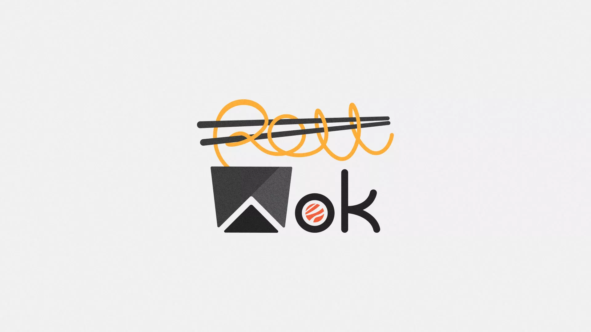 Разработка логотипа в Хадыженске для суши-бара «Roll Wok Club» Разработка логотипа в Хадыженске для суши-бара «Roll Wok Club»